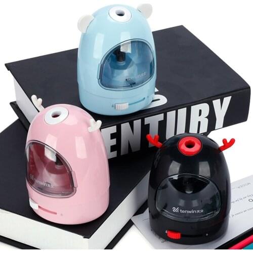 Electric Pencil Sharpener Primary School Multifunction Automatic Pencil Sharpener Child Cartoon Cute Pencil Sharpener Pen Knife