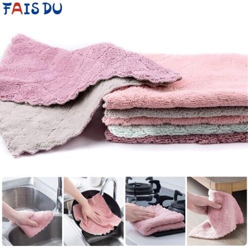 Салфетки из микрофибры для уборки FAIS DU China At AliExpress