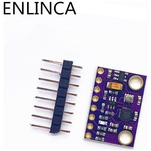 MPU-9250 MPU9250 BMP280 SPI IIC/I2C 10DOF Acceleration Gyroscope Compass 9-Axis Sensor Board Module GY-91 For 3-5V