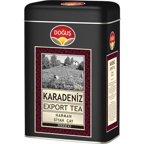 PERFECT WITH ITS WONDERFUL FLAVORS Doğuş Karadeniz Export Tea Harman Black Tea 3000 Gr Metal Box FREE SHİPPİNG