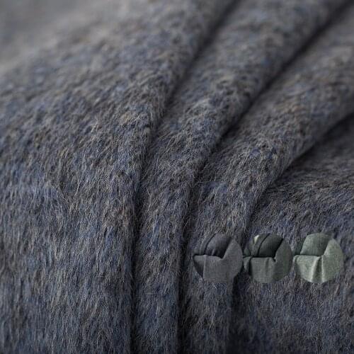 Red Raspberry 900g/m Heavy Double-side Rabbit Hair Australian Wool Fabrics Women Overcoat Sewing Cloth Tailor Freeshipping