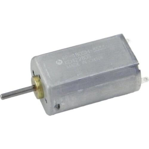 CHANCS Small DC Brush Motor 180 3-4.5V 15000RPM-21800RPM for Electric Model DIY High Speed Long Life