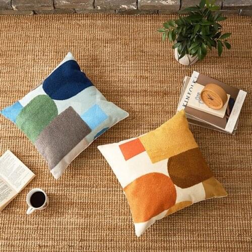 Morocco Cotton Geometry Pillow Case Decorative Hotel Home Cafe Shop Christmas Cushion Cover Bed Room Decorative Home Decor Gifts