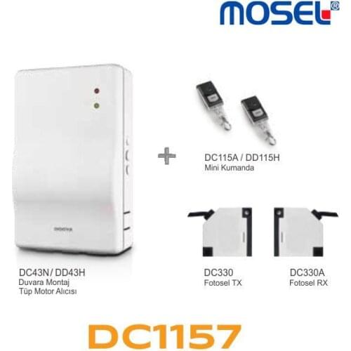 MOSEL POWER DC 1157 KİT (ALICI+2 KUM.+FOTOSEL+AKS.)