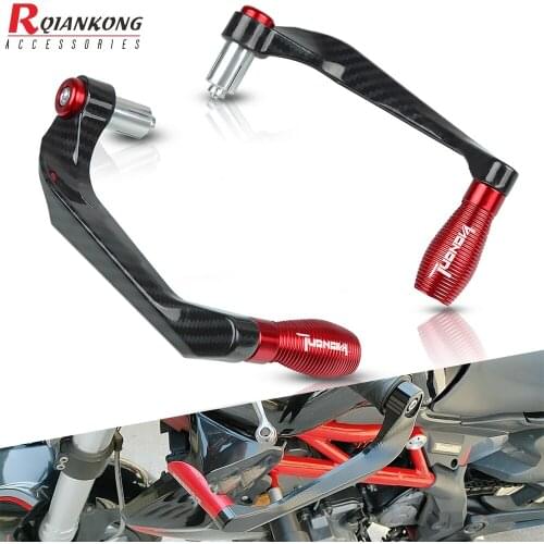 Motorcycle 7/8" 22mm Handlebar Grips Guard Brake Clutch Levers Guard Protector FOR Aprilia Tuono V4 tuono v4 2017 2018 2019 2020