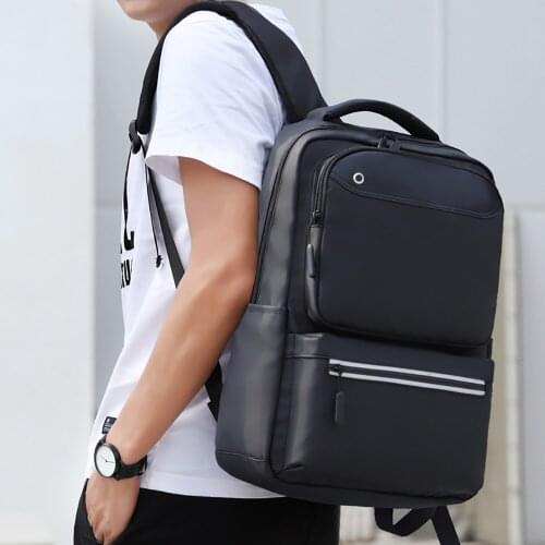 2021 New Mens Backpack Waterproof Charging Backpack For Laptop 15.6 Casual Daypack Male Mochila Sports School Backpacks