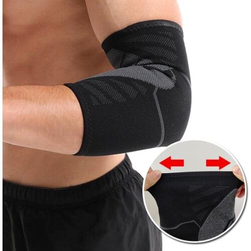 Elbow pads Spring and summer knitting elbow protection basketball protective gear Volleyball extends elbow protection