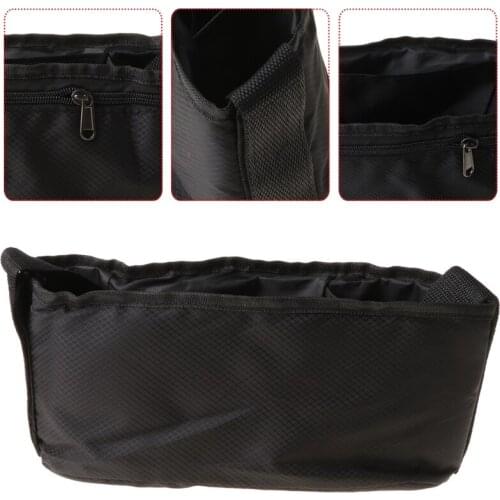 Pram Stroller Drink Parent Tray Organizer Double Cup Holder Console Phone Jogger