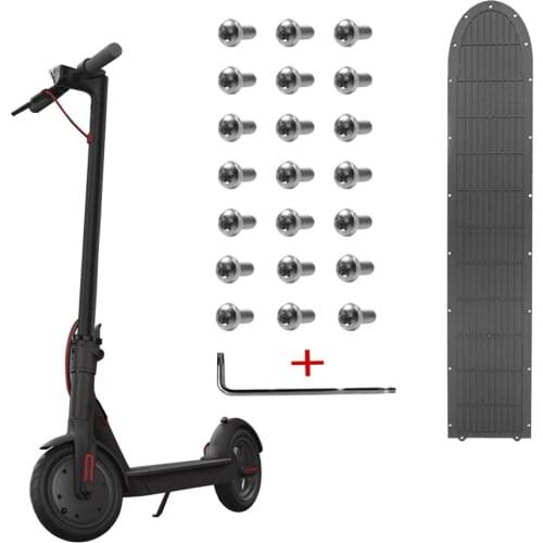 Plastic Battery Compartment Cover Bottom Plate Waterproof 17/21PCS Screw Special Parts for XIAOMI M365/Pro Electric Scooter