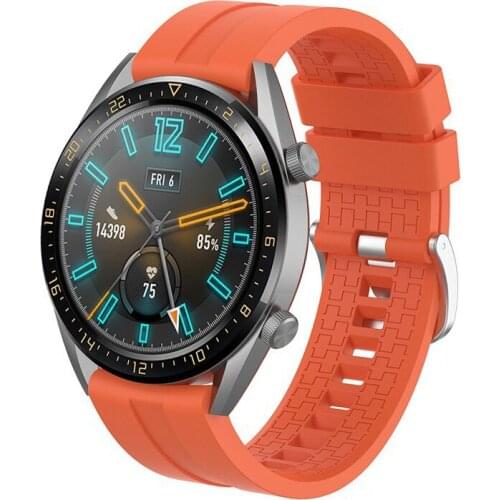 For Huawei Honor Watch Magic Smart Watch accessory 22mm silicone replacement wrist strap bracelet band for Huawei Watch GT belt