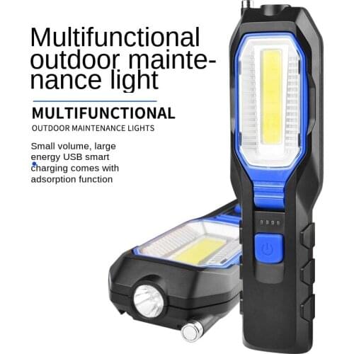 Most Powerful Flashlight Led Torch Camping Outdoor Multifunctional Rechargeable Hand-held Work Light Auto Repair Flashlight