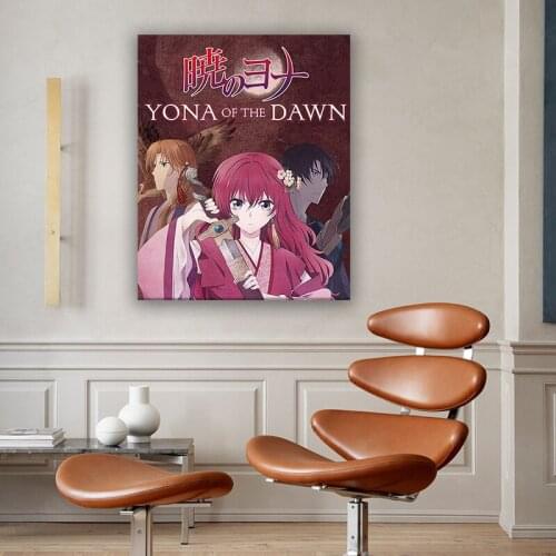 Yona of The Dawn Poster Akatsuki Anime Wall Art Home Decoration Paintings Poster HD Prints Wall Art Modular Living Room