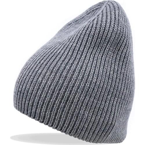 Women Hat Winter Knit Beanie Wool Men Warm Skiing Outdoor Accessory For Teenagers
