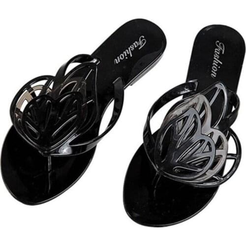 2021 New Arrival Summer Women Flip Flops Cool Water Garden Sandals Anti-slip Zapatos Femme Casual Soft Bottom Beach Shoes Cheap