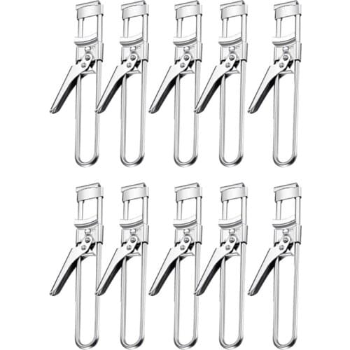 10 Pcs Master Opener Adjustable Jar&Bottle Opener,Kitchenware Stainless Steel Adjustable Multifunctional Side Cut Opener