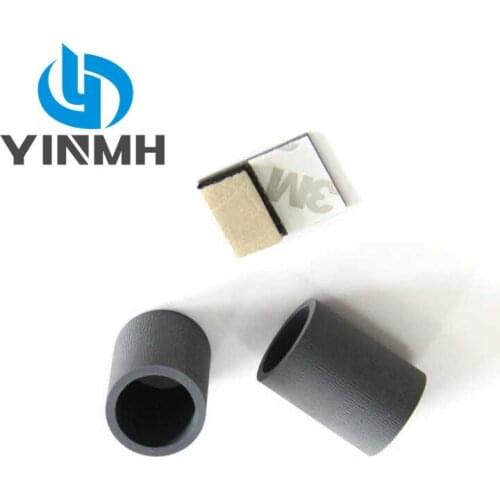 2 Sets Compatible New Scanner Pickup Roller Tires and Pad Assy for EPSON DS-1610 DS-1630 DS-1660W Pickup Roller Tires+ Pad Assy