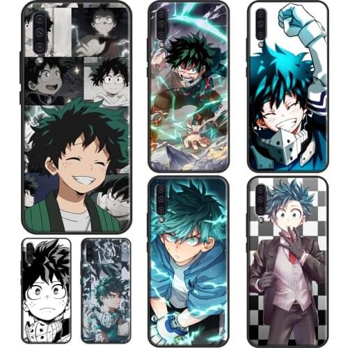 Deku Izuku Midoriya My Hero Academia Case For Samsung Galaxy A51 A71 A50 A70 A40 A10 A30 S A7 2018 A11 A20e A21S M21 Coque