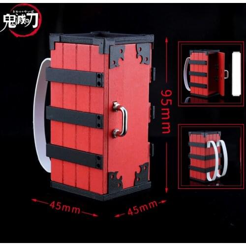 Demon Slayer: Kimetsu No Yaiba Kamado Tanjirou Agatsuma Zenitsu Hashibira Inosuke Kamado Nezuko Box Cosplay Keychain