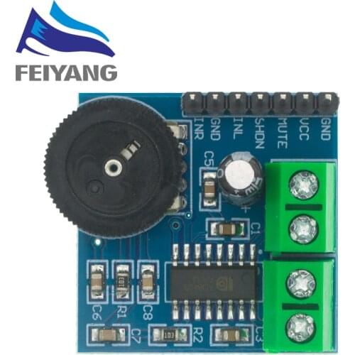 PAM8403 Dual Channel Double Track Power Amplifier Module Volume Adjustable Amplifier Board
