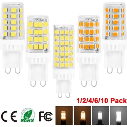 G9 LED Bulb AC 220V 3W 5W 9W Light Bulb SMD2835 Led Spotlight Chandelier Lighting Halogen Lamp 3000K 6500K Spotlight Home Lights