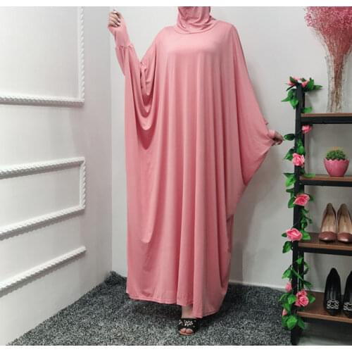 Eid Muslim Prayer Garment Women Hijab Dress Ramadan Long Gown Jilbab Abayas Islamic Clothing Turkey Kaftan Robe Niqab Khimar