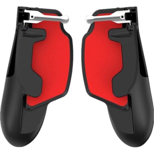 Mobile Game Controller H11 Six Finger for PUBG Game Controller Gamepad Trigger Cooling Fan Gamepad Joystick