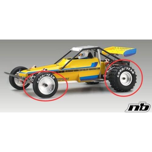 Kyosho SC30614 30615 Sand Super front andRear Tire good year Rim x4 scorpion