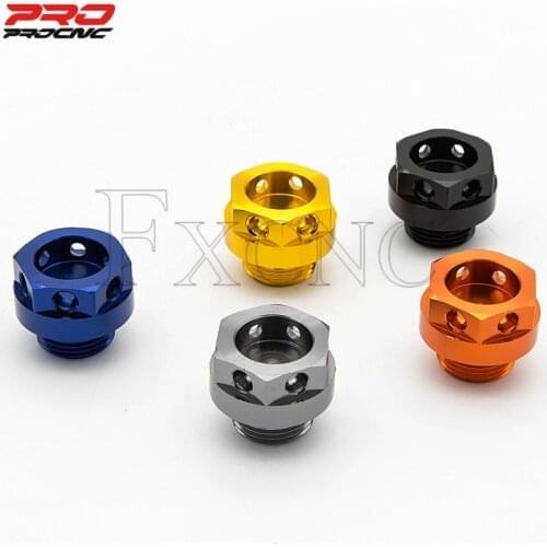M20x1.5mm Pitch CNC Aluminum Motorcycle Oil Filler Cap Cover For Suzuki GSXR 600 750 1000 GSX1300R SV1000/s TL1000 SV650 SV650S