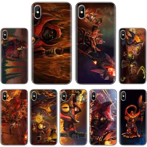 For Xiaomi Redmi 2 S2 3 3S 4 4A 5 5A 5 6 6A 7A 9 9T 9C 9A Pro Pocophone F1 Soft Cases Covers Warlock-Voice-C-Demnok-Lannik-dota