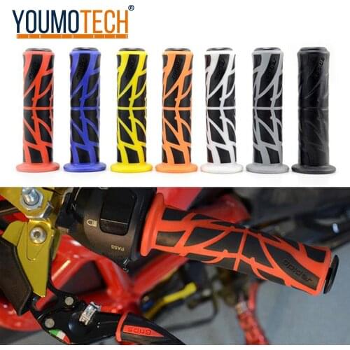 7/8" 22mm Soft Rubber Handlebar Handgrips Hand Grips for MX YCF CRF Dirt Pit Bike ATV Quad Buggy Go Kart Scooter Motorcycle