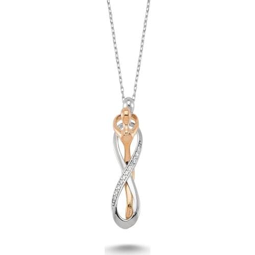 925 sterling Silver Infinite Draw Women Necklace Elegant Design Pleasing Appearance Quality Product Interests Attractive Trend 2021 Fashion Style New jewelry