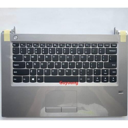 Palmrest topcase for Lenovo IDEAPAD V310-14IKB 310-14ISK US keyboard Upper cover Touchpad,Black