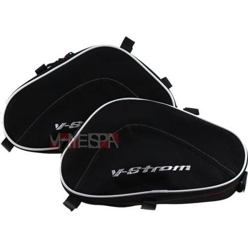 Motorcycle Frame Crash Bars Waterproof Bag Repair Tool Placement Bag For Suzuki V-Strom 650 DL650 DL1000 For Givi For Kappa