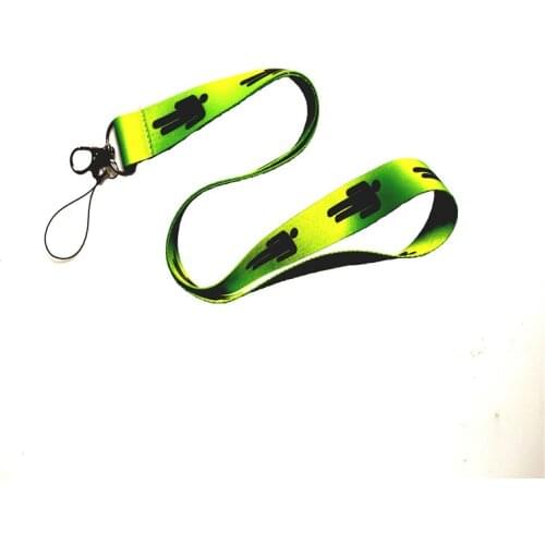 Factory direct sales, fashion high-end mobile phone hanging rope, key chain hanging rope, certificate sling, fluorescent safety