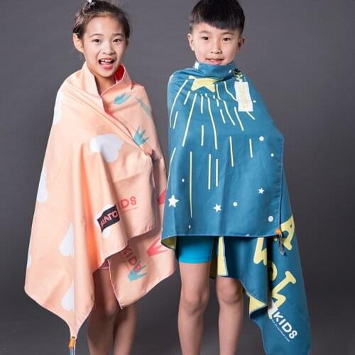 SANTO Beach Towel Microfiber Boy Girl Quick dry Absorbent Swimming for Children Bath Baby Sport Travel Camping 70x140cm