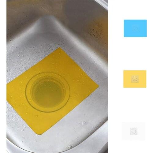 Silicone Floor Drain Deodorant Pad Toilet Rain Pad Bathroom Anti Odor Sewer Deodorant Floor Drain Cover Water Stoppe