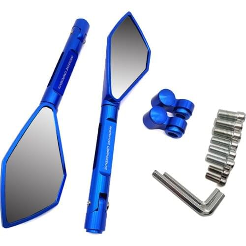 For Suzuki drz 400 sm RMX250 RMZ250 RMZ450 DRZ400SM Universal Motorcycle Mirror Rearview Side Mirrors Motorbike Accessories