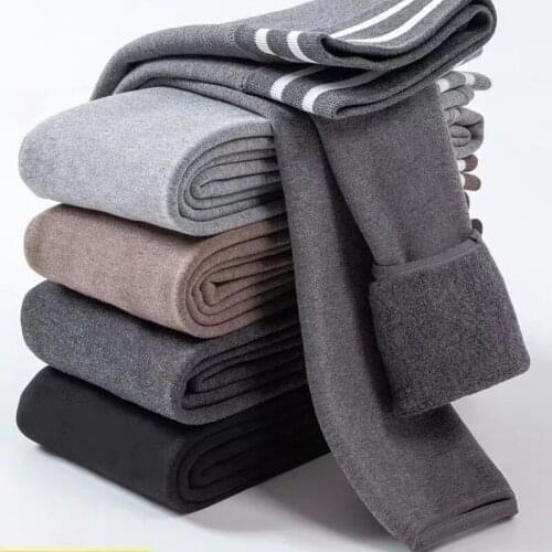 Winter Warm Pants Women Large Size Thicken Sexy Legging High Waist Woman Trousers Plus Velvet Female Leggings Push Up Y158