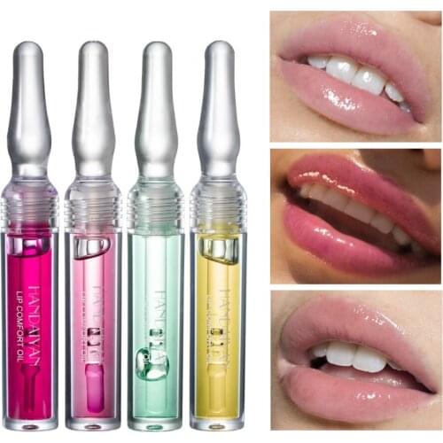 1Pcs Clear Glass Lip Gloss Moisturizing and Lasting Moisturizing Lip Oil Nude Makeup Natural Lip Makeup 8 Color Options