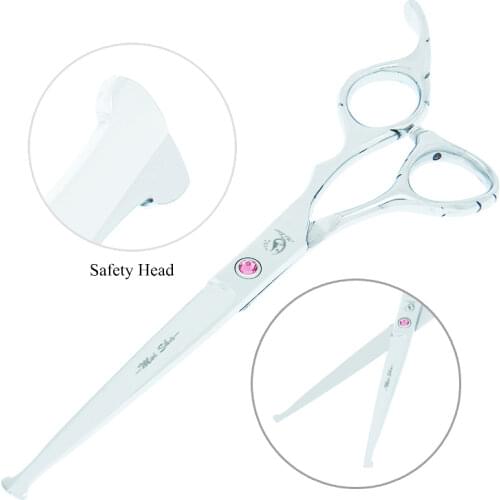 7.0" Meisha Safety Dog Grooming Shears Stainless Steel Pet Hair Cutting Scissors Rounded Point Animals Hairdressing Tools B0064A