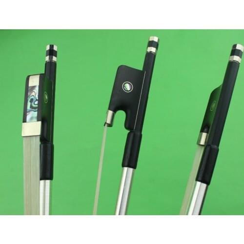 Free Shipping, 1pc new hot sale 4/4 full size Carbon fiber cello bow ebony frog
