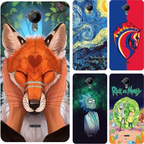 For Coque Wiko U Feel Lite Case Design Pattern Painting TPU Case Wiko Ufeel Lite Soft Silicone Phone Protective Back Cover
