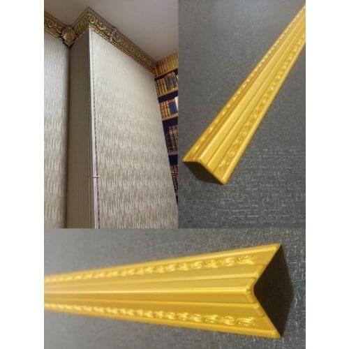 Decorative Wall Lath High-Quality Plastic Shatter-Resistant DGK-20 GOLD - DECOGOLD BRAND - DECOZZA