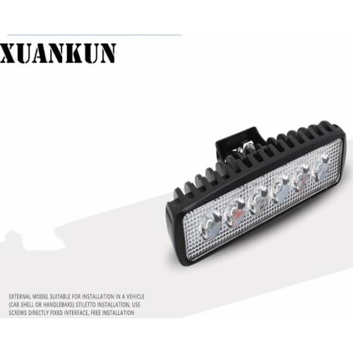 XUANKUN Electric Motorcycle Headlight LED Daytime Running Lamp 12V Lamp Auxiliary Lamp Scooter Modification