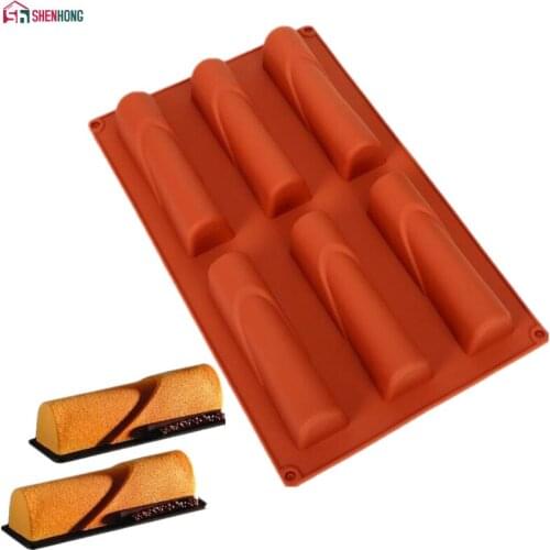 SHENHONG POP Art Cake Mold For Baking High and low Silicone Mould Mousse DIY Baking Home Party Wedding Moule