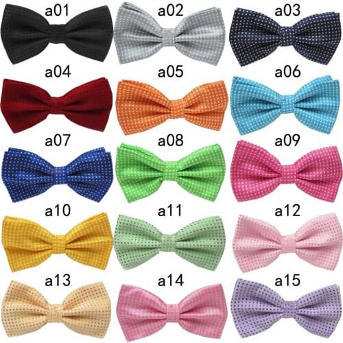 Bowtie men formal necktie for Mens Kids Boy Toddle business wedding bow tie Male Dress Shirt krawatte Polka Dot gift TRAA0426