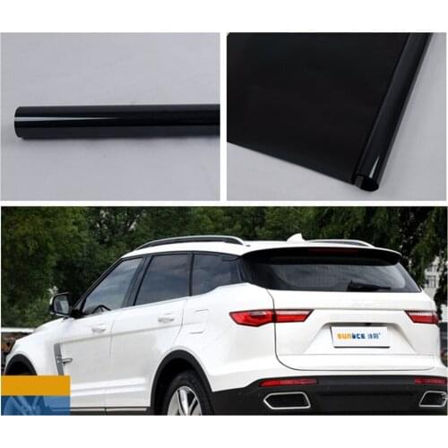 HOHOFILM 80cmx30m Black Window Film Solar Tint car-styling Auto Glass Film House 99% UV proof Vinyl Protection Nano Ceramic Tint
