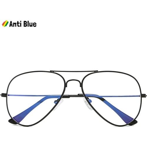 JackJad Classic Vintage 3025 Metal Pilot Style Anti Blue Ray Eyewear Frame Men Women Computer Gaming Optical Glasses Eyeglasses