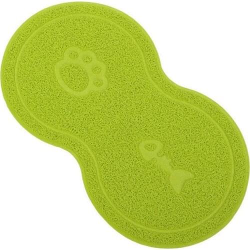 Pet Food PVC Mat Waterproof Non-Slip Pet Feeding Mat Pet Bowl Mat, Pet Feeding Tray For Cats And Dogs