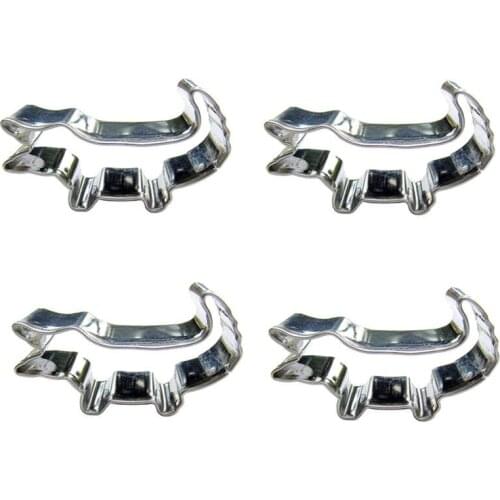 Mini Crocodile shape 4 piece biscuit cutting molds, baking tools, cake decorating soft candy tools